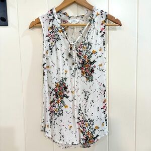 Stitch Fix sleeveless top with front tie